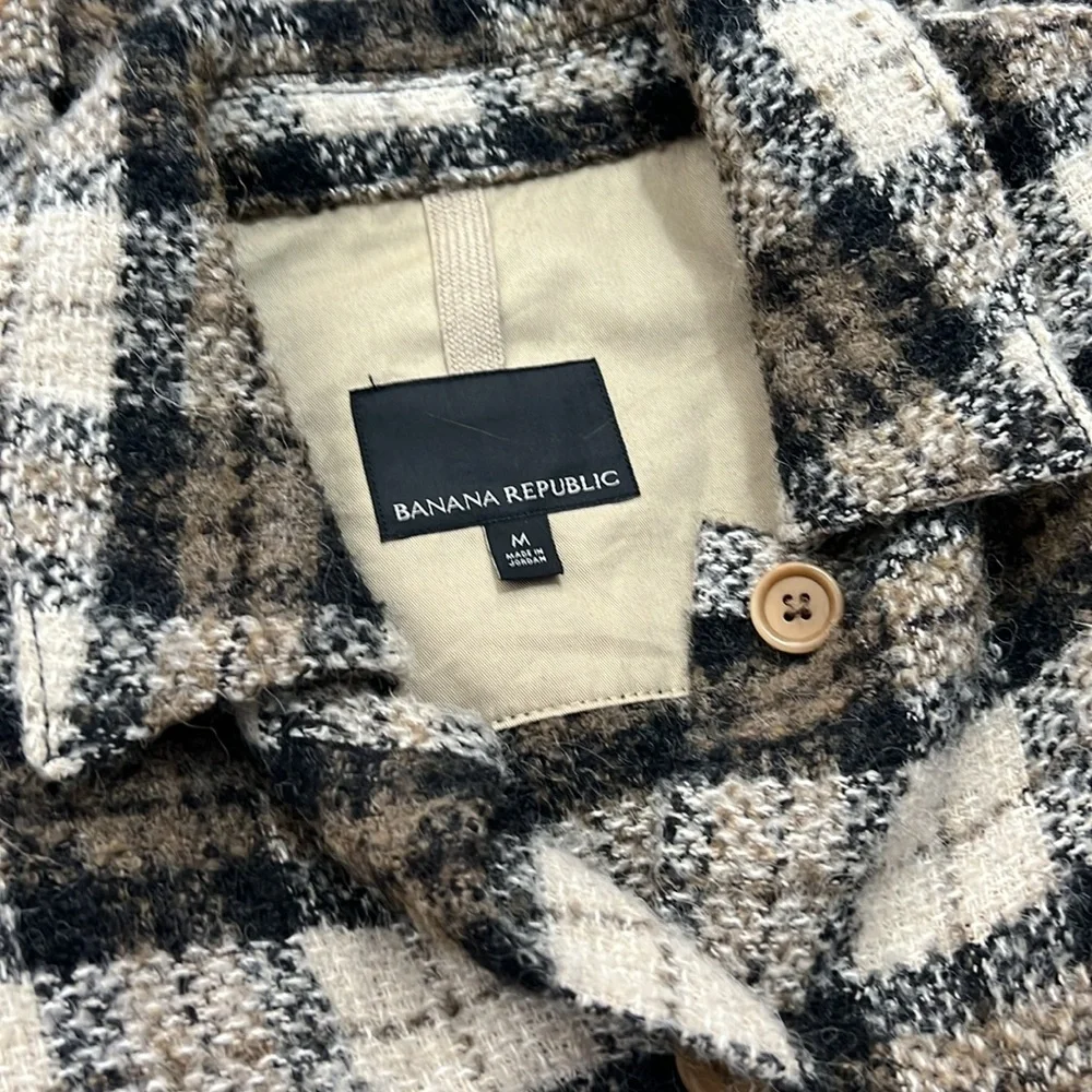 Banana Republic Oversized Italian Boucle
